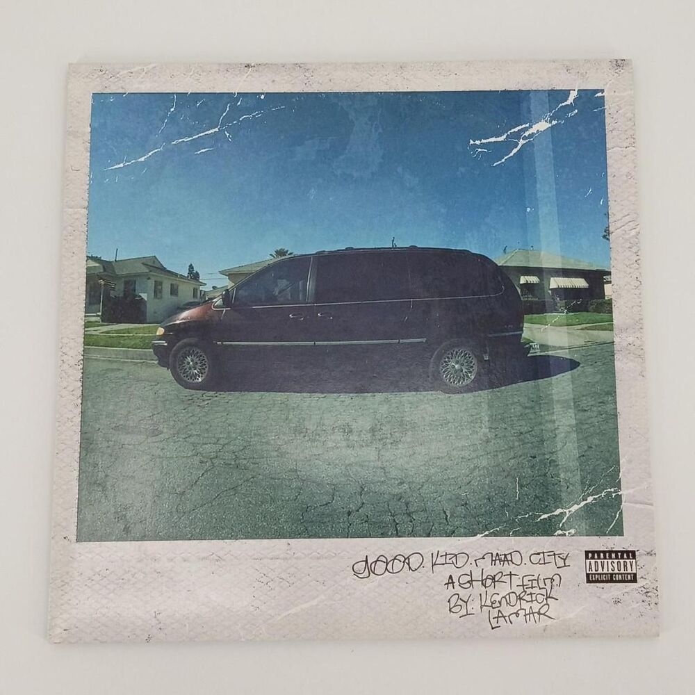 Kendrick Lamar Good Kid M.A.A.D City 2LP Vinyl 2012 Unplayed B0017695-01